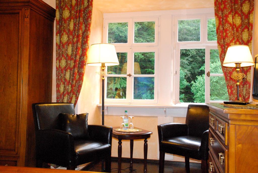 Rhoen Hotel Waldcafe St. Georg Staatsbad Bruckenau Bagian luar foto