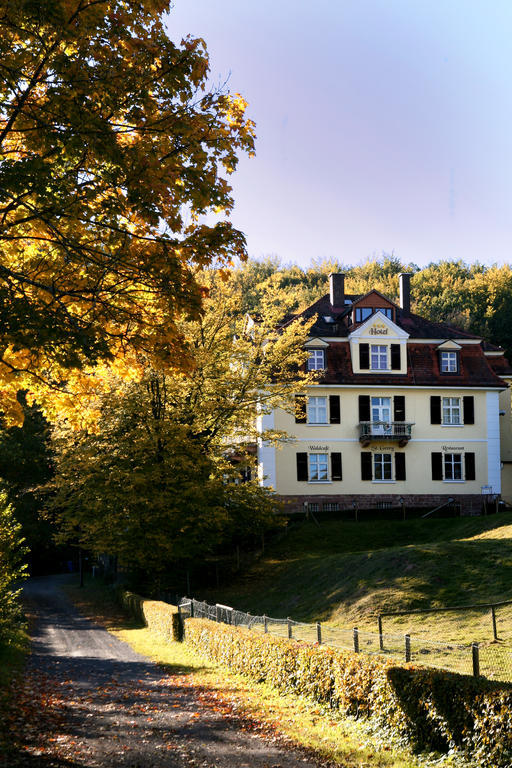 Rhoen Hotel Waldcafe St. Georg Staatsbad Bruckenau Bagian luar foto